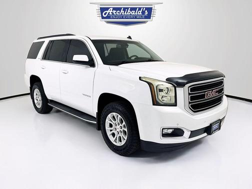 Summit White 2015 GMC Yukon SLE