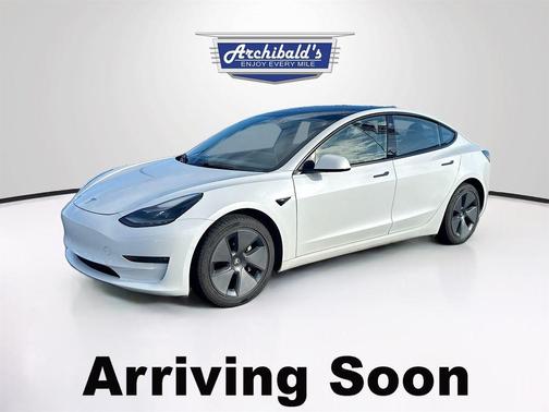 Pearl White Multi-Coat 2021 Tesla Model 3 Long Range