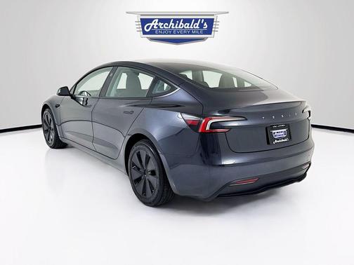Stealth Gray 2025 Tesla Model 3 Long Range