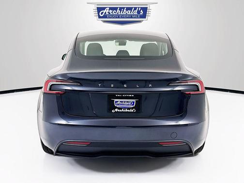 Stealth Gray 2025 Tesla Model 3 Long Range