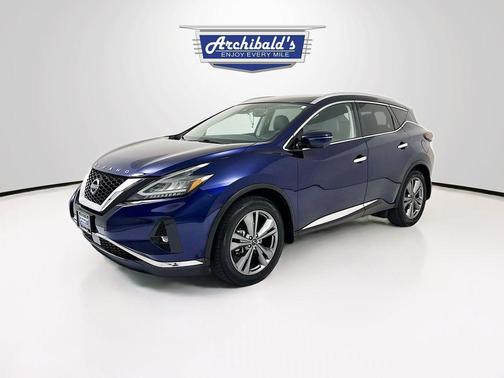 Deep Ocean Blue Pearl 2023 Nissan Murano Platinum Intelligent AWD