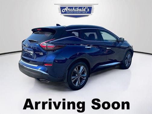 Deep Ocean Blue Pearl 2023 Nissan Murano Platinum Intelligent AWD