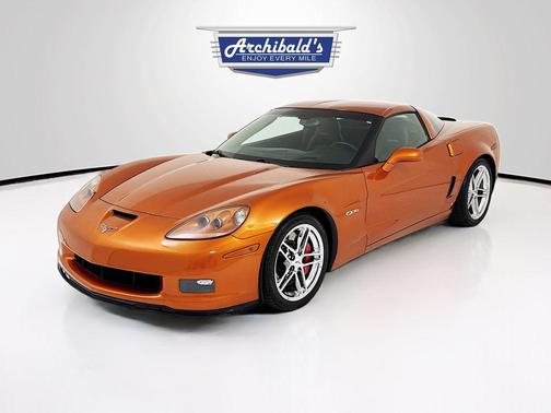 Atomic Orange Metallic 2008 Chevrolet Corvette Z06