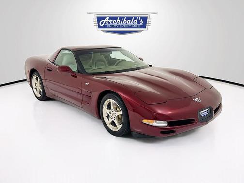 Dark Cherry Red Metallic 2003 Chevrolet Corvette Base