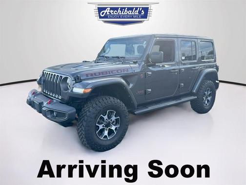 Granite Crystal Metallic Clearcoat 2022 Jeep Wrangler Unlimited Rubicon