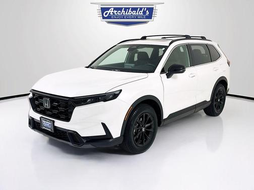 Platinum White Pearl 2024 Honda CR-V Hybrid Sport AWD