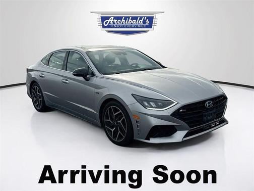 Shimmering Silver Pearl 2021 Hyundai SONATA N Line
