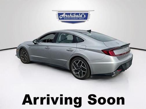 Shimmering Silver Pearl 2021 Hyundai SONATA N Line