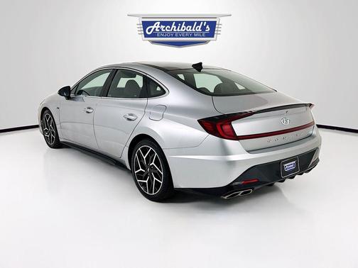 Shimmering Silver Pearl 2021 Hyundai SONATA N Line