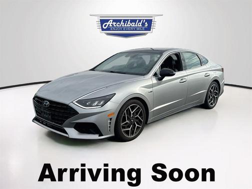Shimmering Silver Pearl 2021 Hyundai SONATA N Line