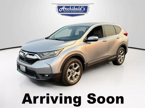Lunar Silver Metallic 2017 Honda CR-V EX-L