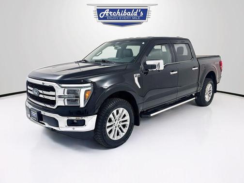 Agate Black Metallic 2025 Ford F-150 Lariat