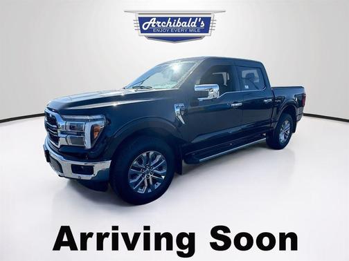 Agate Black Metallic 2025 Ford F-150 Lariat