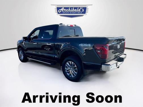 Agate Black Metallic 2025 Ford F-150 Lariat