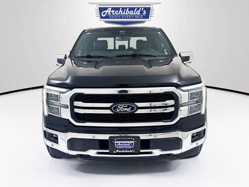 Agate Black Metallic 2025 Ford F-150 Lariat