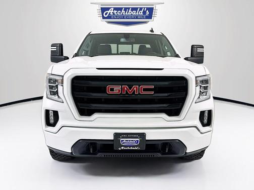 Summit White 2021 GMC Sierra 1500 Elevation