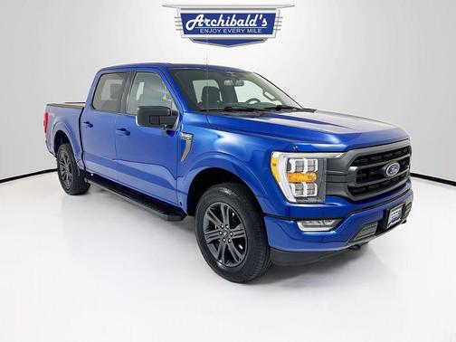 Atlas Blue Metallic 2023 Ford F-150 XLT