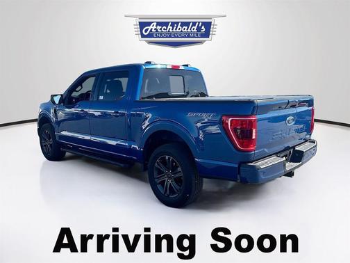 Atlas Blue Metallic 2023 Ford F-150 XLT