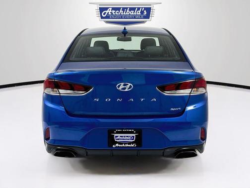 Electric Blue 2018 Hyundai SONATA Sport