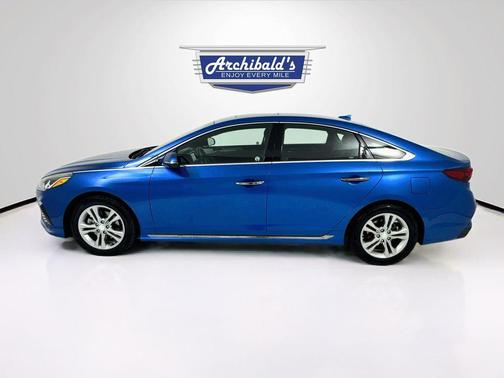 Electric Blue 2018 Hyundai SONATA Sport