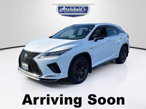 White 2022 Lexus RX 450h Base
