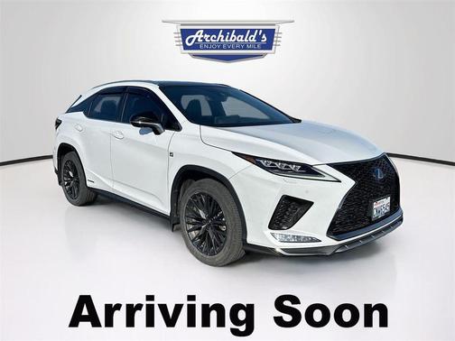 White 2022 Lexus RX 450h Base