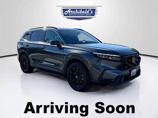Meteorite Gray Metallic 2025 Honda CR-V Hybrid Sport AWD
