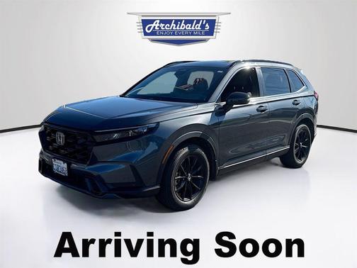Meteorite Gray Metallic 2025 Honda CR-V Hybrid Sport AWD