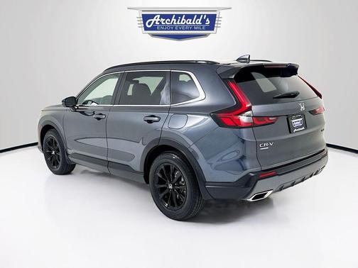 Meteorite Gray Metallic 2025 Honda CR-V Hybrid Sport AWD