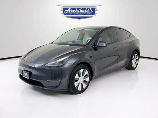 Stealth Gray 2024 Tesla Model Y Long Range Dual Motor All-Wheel Drive