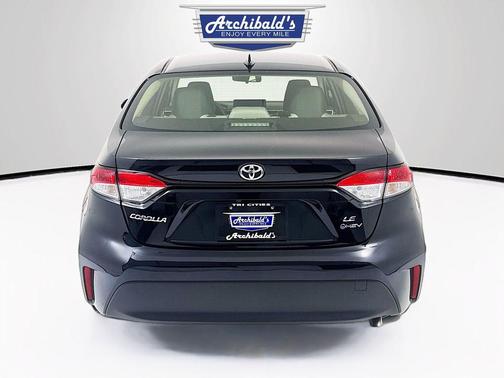 Midnight Black Metallic 2026 Toyota Corolla Hybrid LE