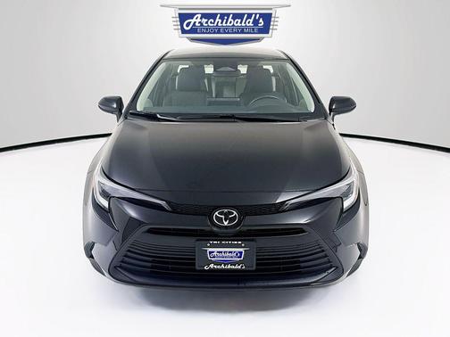 Midnight Black Metallic 2026 Toyota Corolla Hybrid LE
