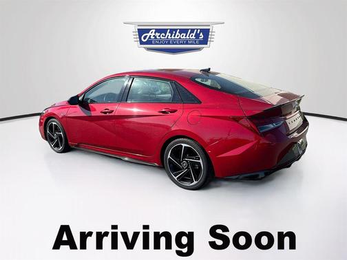Scarlet Red Pearl 2023 Hyundai ELANTRA N Line