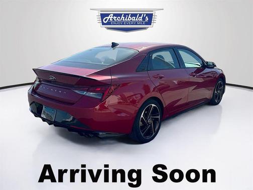Scarlet Red Pearl 2023 Hyundai ELANTRA N Line