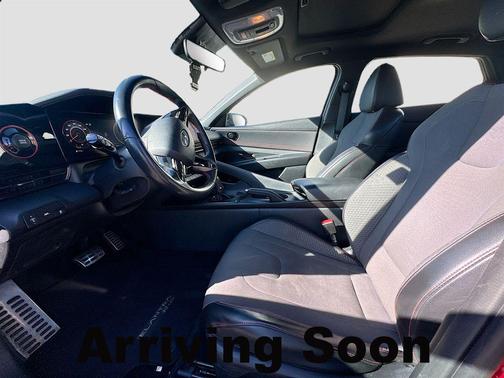 Scarlet Red Pearl 2023 Hyundai ELANTRA N Line