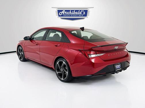 Scarlet Red Pearl 2023 Hyundai ELANTRA N Line