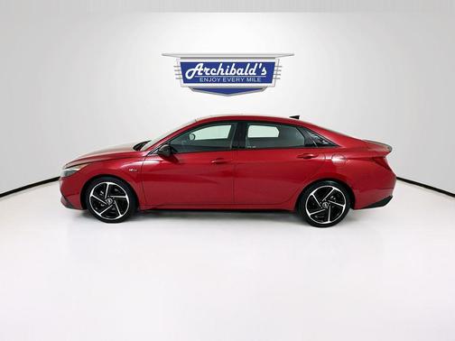Scarlet Red Pearl 2023 Hyundai ELANTRA N Line