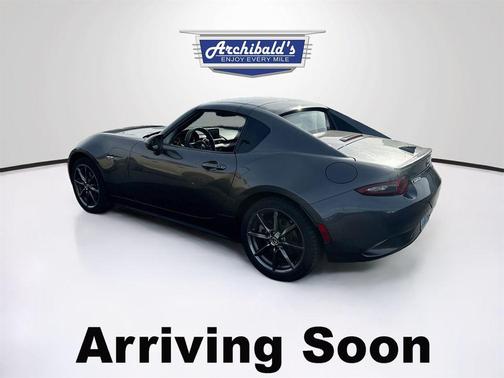 Machine Gray 2017 Mazda MX-5 Miata RF Grand Touring