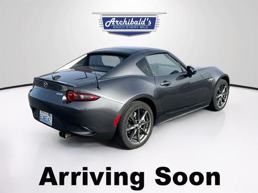 Machine Gray 2017 Mazda MX-5 Miata RF Grand Touring