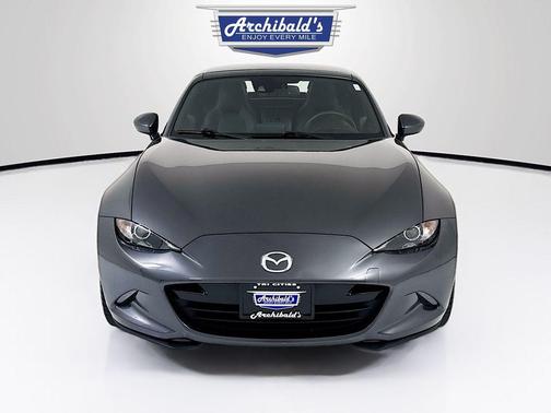 Machine Gray 2017 Mazda MX-5 Miata RF Grand Touring