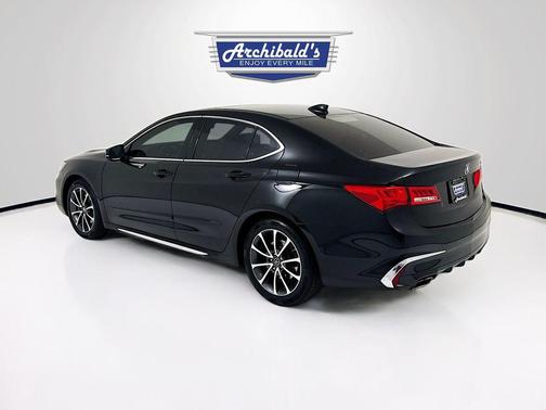 Crystal Black Pearl 2018 Acura TLX Technology