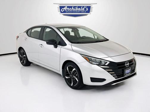 Brilliant Silver Metallic 2025 Nissan Versa 1.6 S
