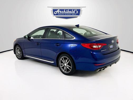 Lakeside Blue 2017 Hyundai SONATA Sport 2.0T