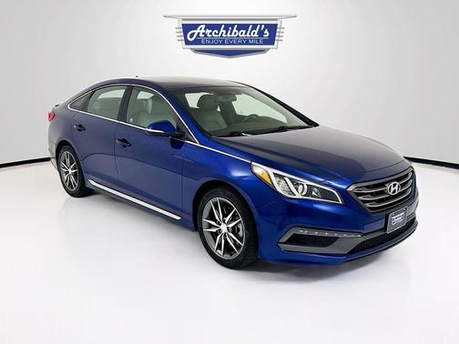 Lakeside Blue 2017 Hyundai SONATA Sport 2.0T