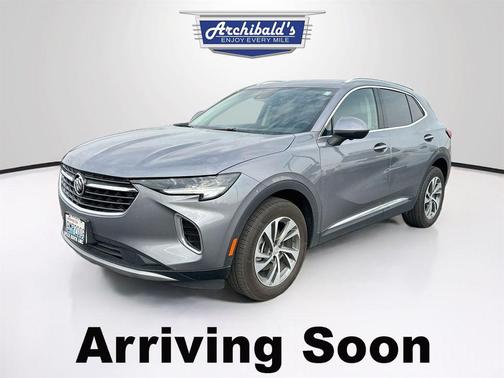 Satin Steel Metallic 2022 Buick Envision AWD Essence