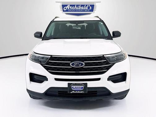 Oxford White 2023 Ford Explorer XLT
