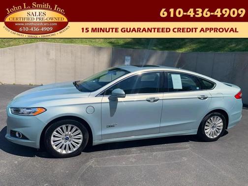 TEAL 2014 Ford Fusion Energi Titanium