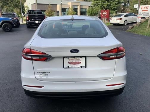 Oxford White 2020 Ford Fusion S