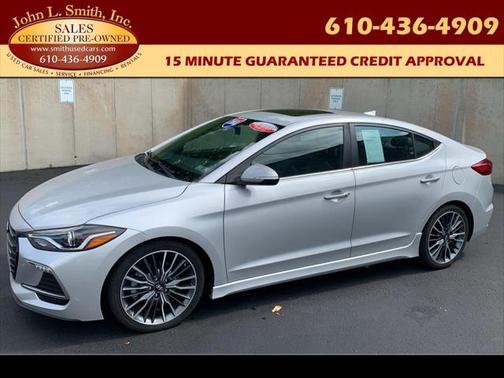 Symphony Air Silver 2018 Hyundai ELANTRA Sport