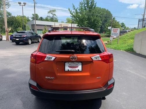 ORANGE 2015 Toyota RAV4 LE
